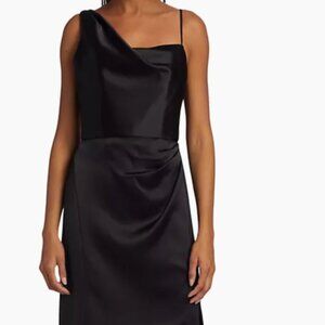 Amsale Draped Satin Gown - NWT!